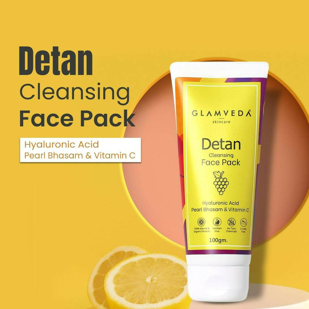 Glamveda Detan Cooling Face Pack - DrMediCart