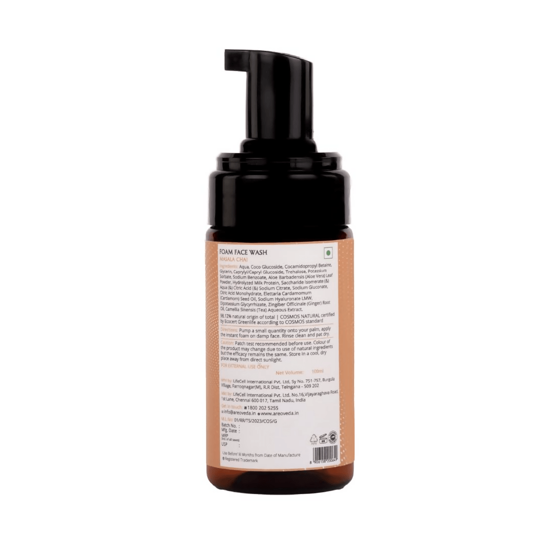 AreoVeda Moisturizing Foam Face Wash