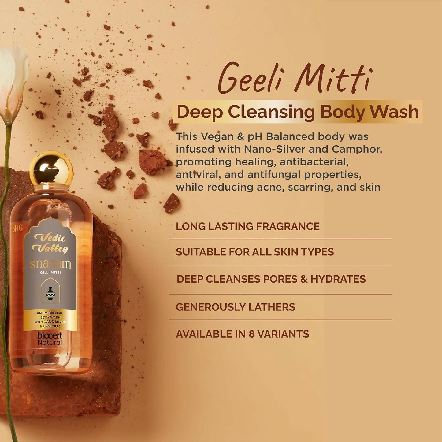 Vedic Valley Gilli Mitti Body Wash