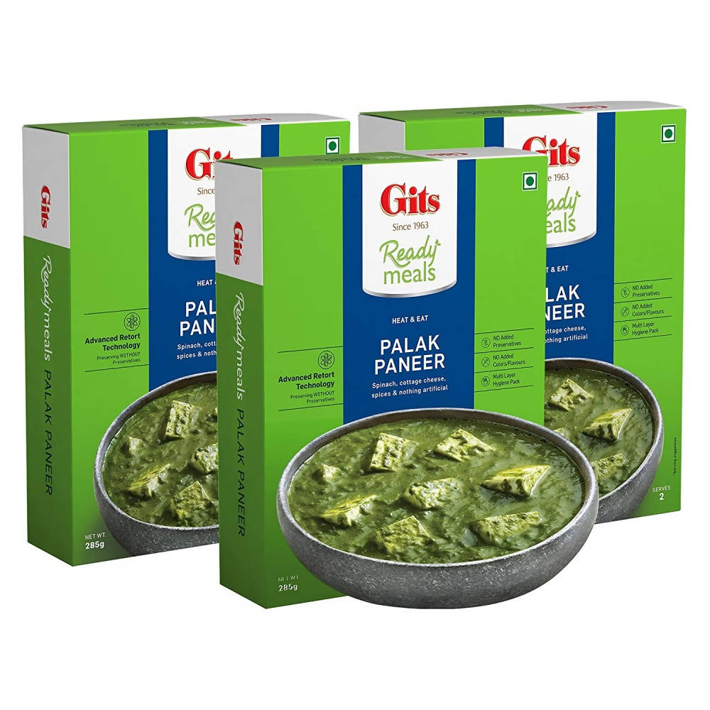 Gits Ready Meals Heat & Eat Palak Paneer