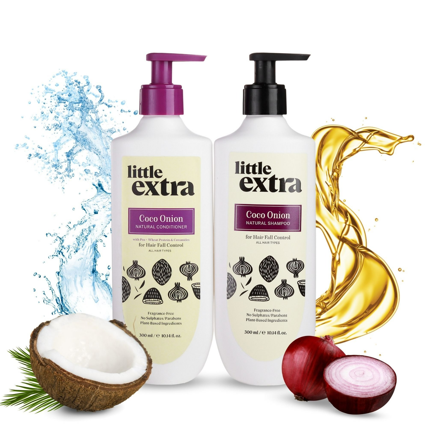 Little Extra Shampoo & Conditioner For Hair Fall Control