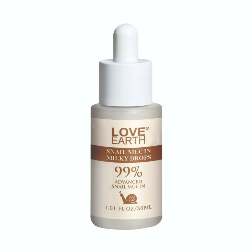 Buy Love Earth Snail Mucin Milky Drops Face Serum from DrMediCart, Ship from India to USA