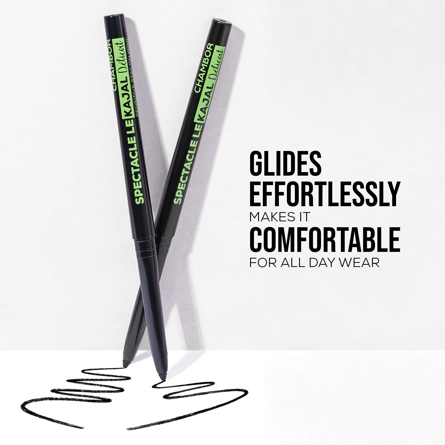 Chambor Spectacle Le Kajal Delicat Sensitive Stay on Kohl 9hr Waterproof