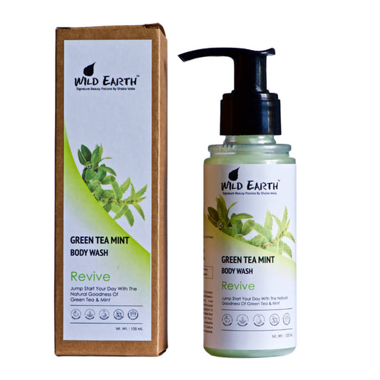 Buy Wild Earth Green Tea Mint Body Wash from DrMediCart, Ship from India to USA