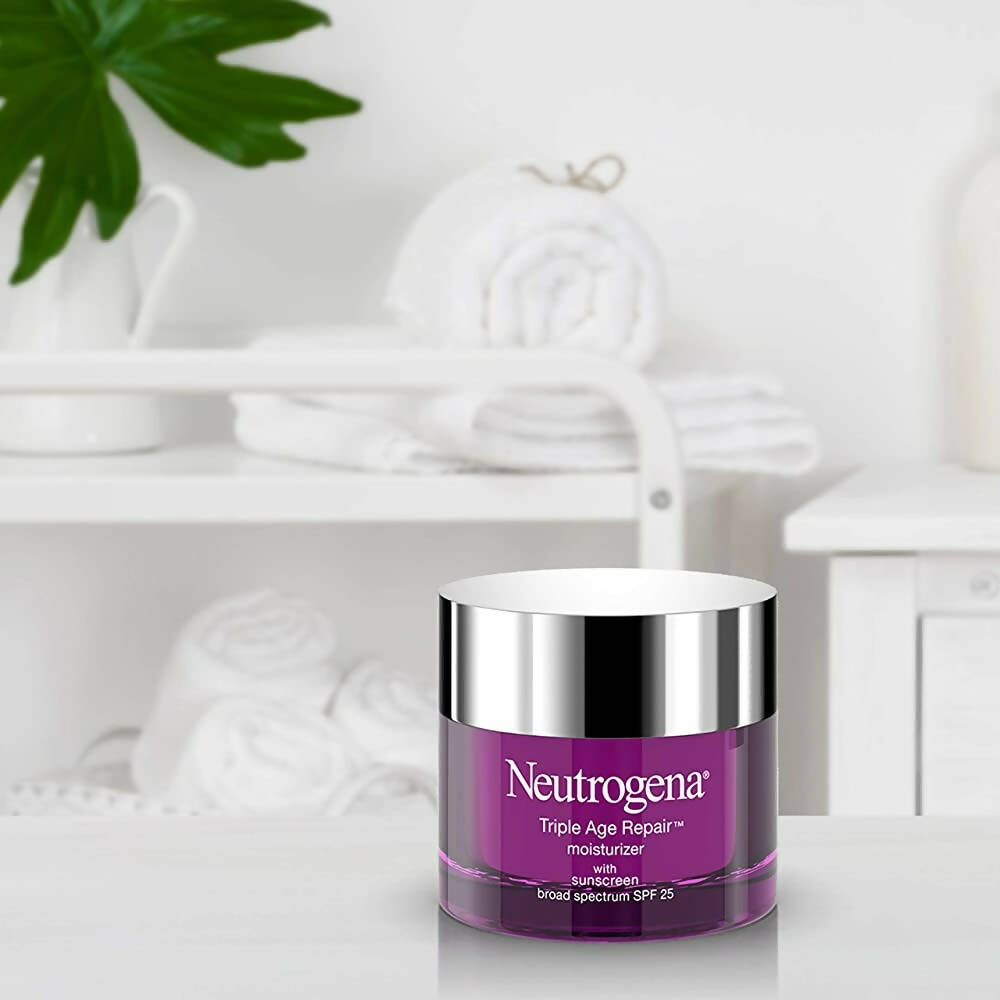 Neutrogena Triple Age Repair Anti Wrinkle Daily Facial Moisturizer With Spf 25