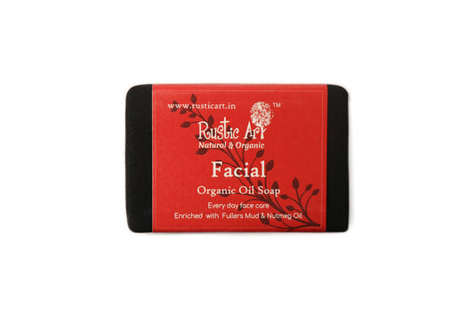 Buy Rustic Art Facial Organic Oil Soap from DrMediCart, Ship from India to USA