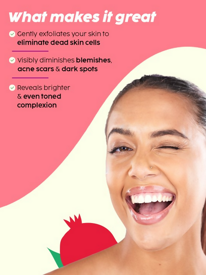PLIX The Plant Fix Pomegranate Peeling Potion with 25% AHA + 2% BHA + 5% PHA
