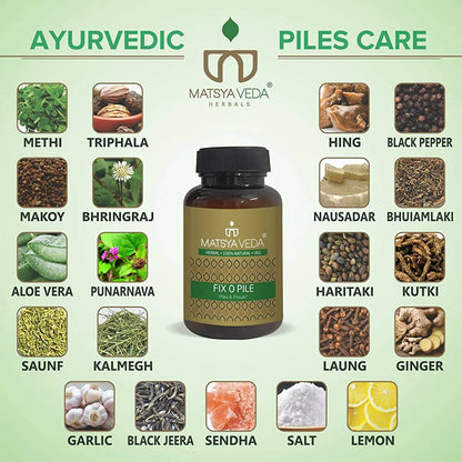 Matsya Veda Fix O Pile Capsules