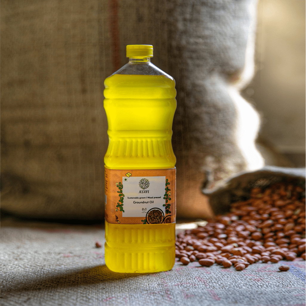Asavi Cold Pressed Groundnut Oil