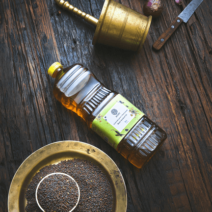 Asavi Cold Pressed Black Mustard Oil