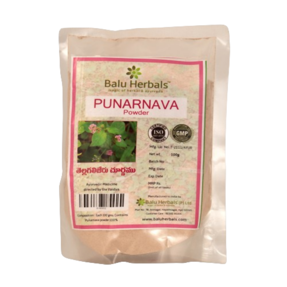 Buy Balu Herbals Punarnava (Tella Galigeru) Powder from DrMediCart, Ship from India to USA