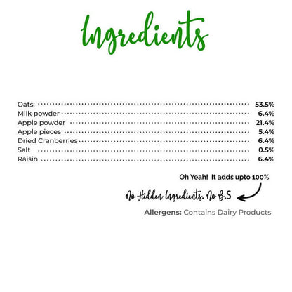 The Taste Company Apple Oat Meal - Drmedicart
