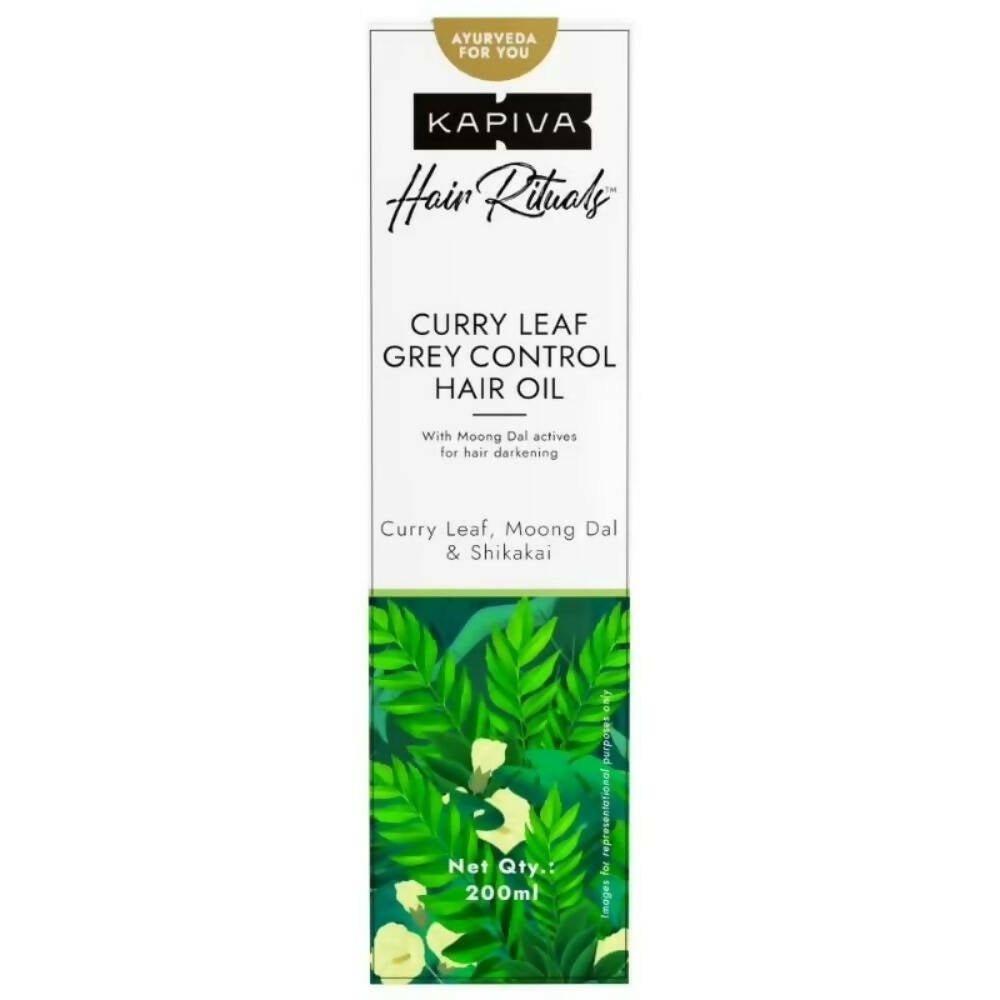 Buy Kapiva Ayurveda Hair Rituals Curry Leaf color care  Hair Oil from DrMediCart, Ship from India to USA