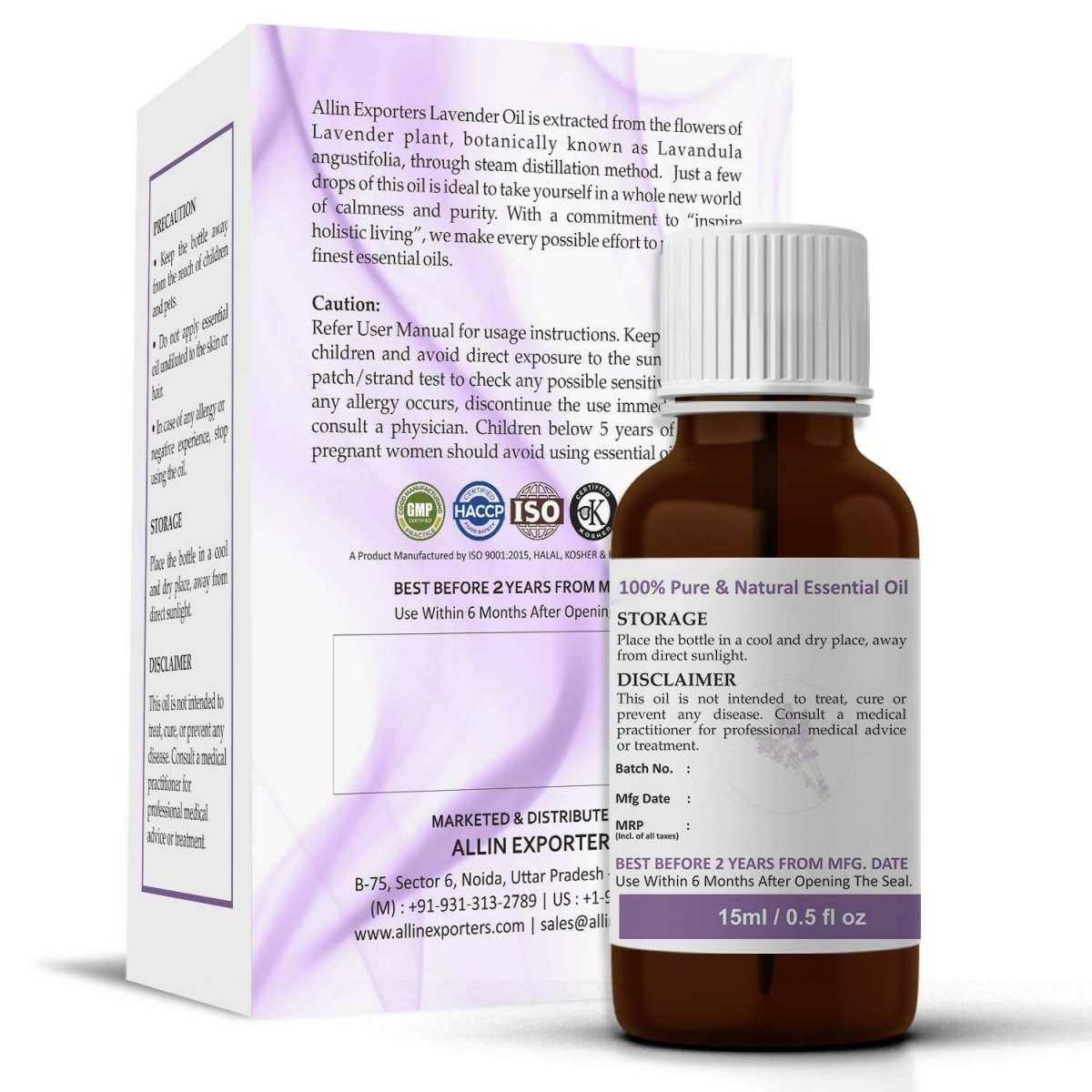 Allin Exporters Lavender Essential Oil