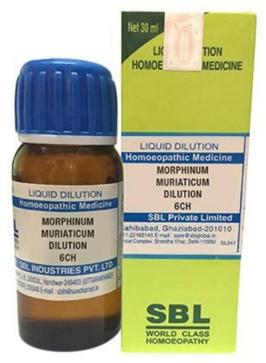 Buy SBL Homeopathy Morphinum Muriaticum Dilution from DrMediCart, Ship from India to USA