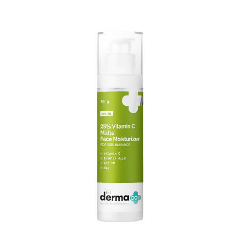 Buy The Derma Co 25% Vitamin C Matte Face Moisturizer For Skin Radiance from DrMediCart, Ship from India to USA
