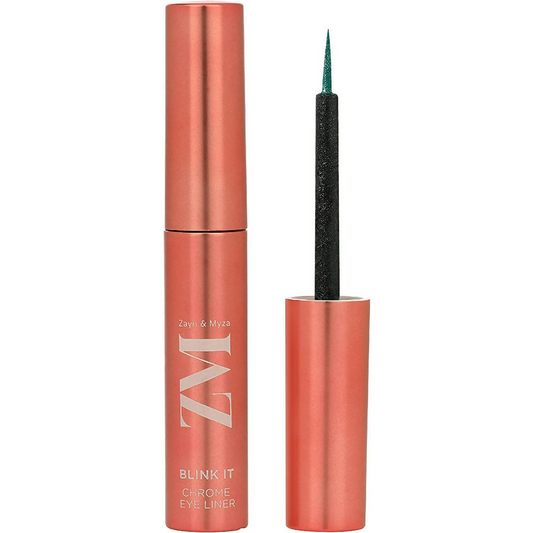 Zayn & Myza Blink It Chorme Eye Liner  - 03 Emerald Shine