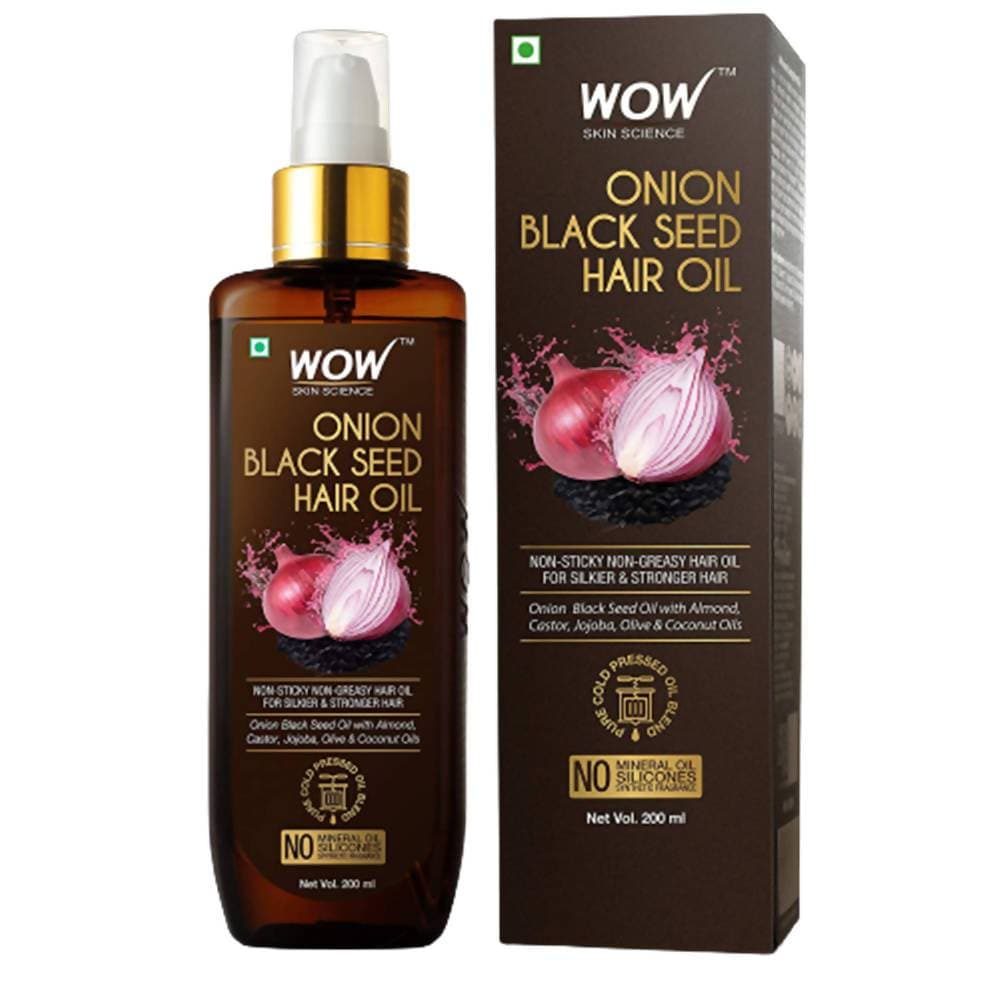Wow Skin Science Onion Black Seed Oil Hair Care Ultimate 4 Kit - Drmedicart
