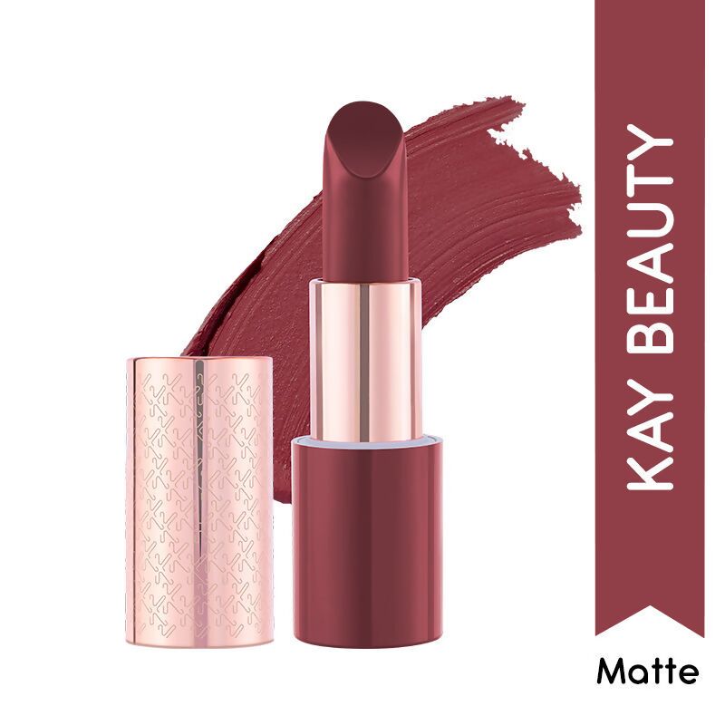 Kay Beauty By Katrina Kaif Matte Drama Long Stay Lipstick - Wrap Up
