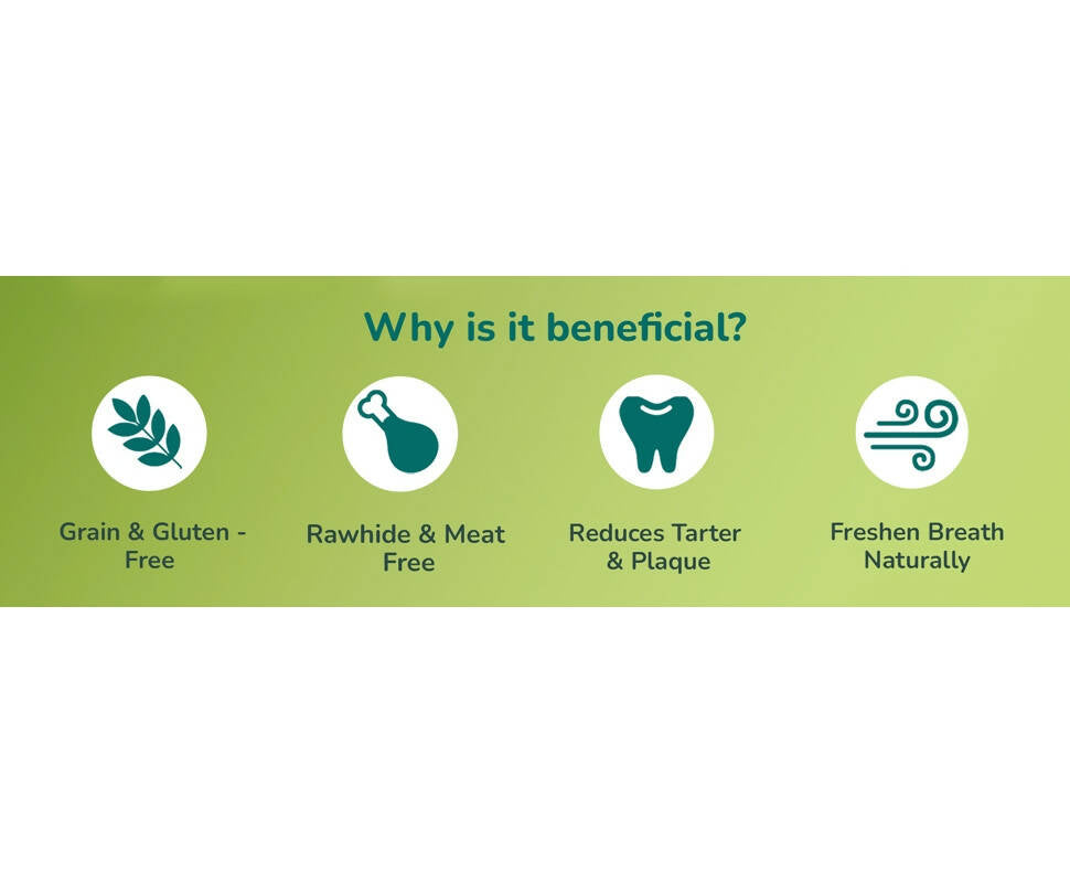 Dog Joint Care Chews – Happi Doggy Dental Treats with Rosehip & Okra