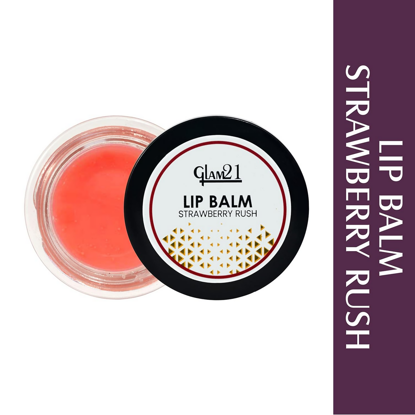 Glam21 Lip Balm In Strawberry Rush Flavour