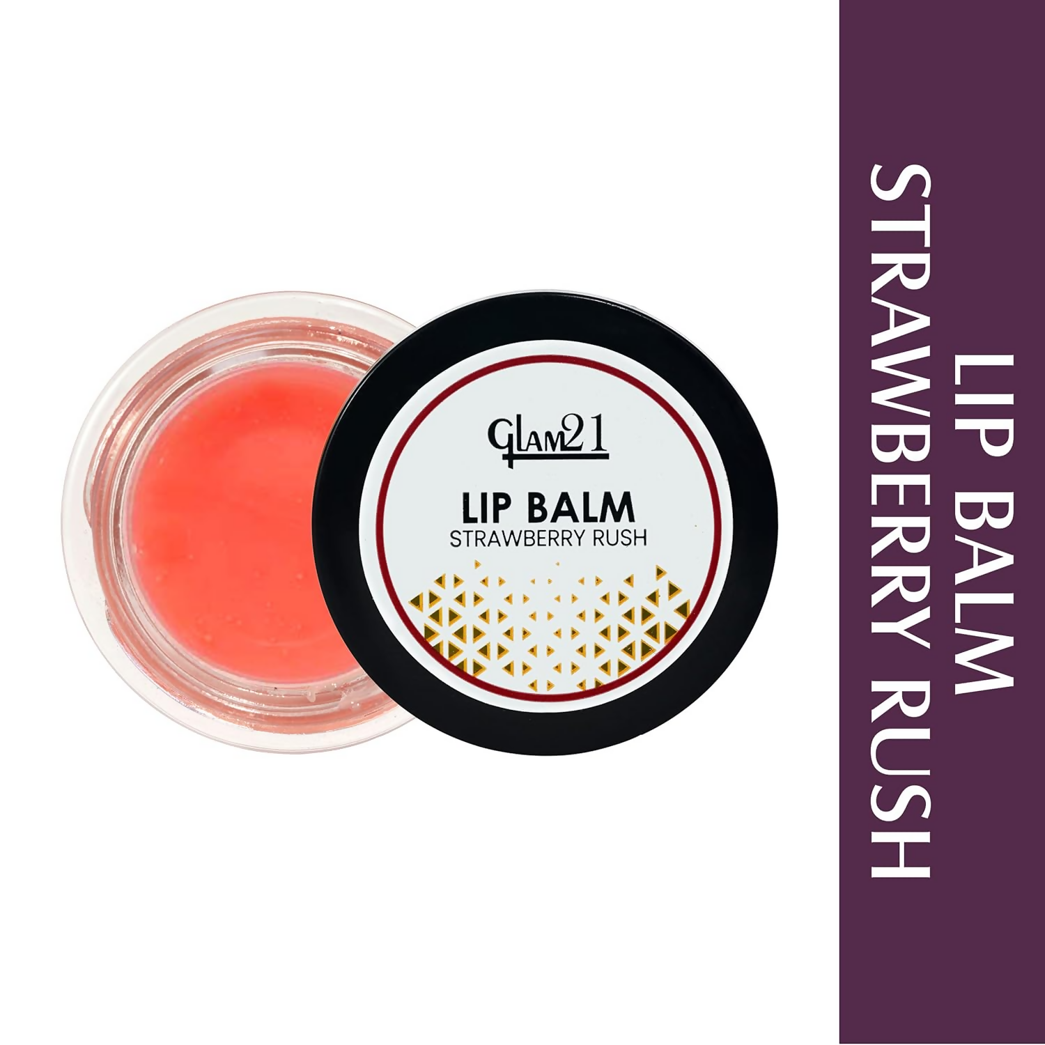 Glam21 Lip Balm In Strawberry Rush Flavour