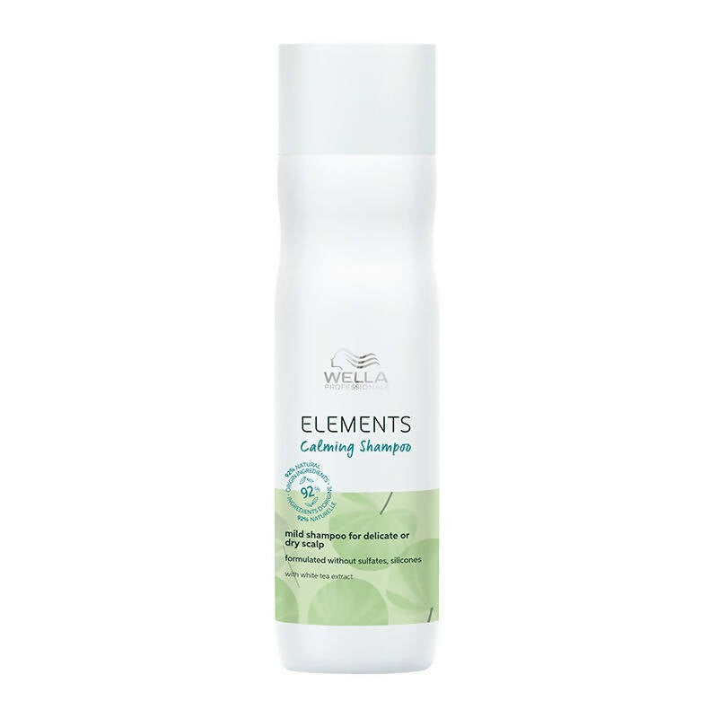 Wella Professionals Elements Calming Shampoo - Mild Shampoo For Delicate Or Dry Scalp