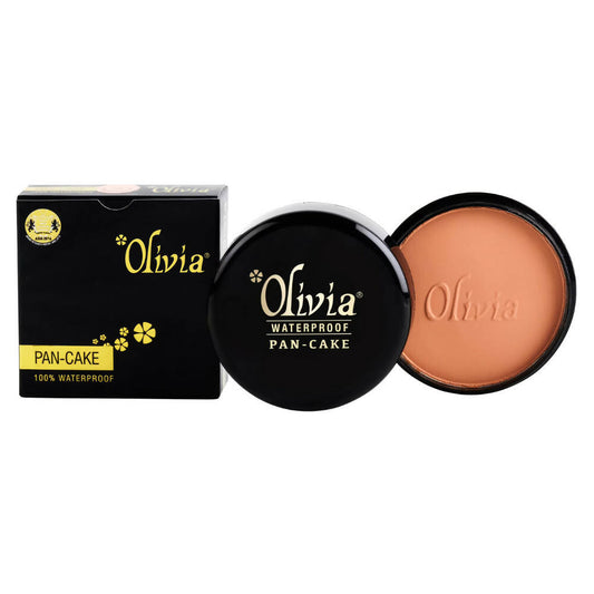 Buy Olivia Waterproof Pan-Cake Foundation - Fresh Peach from DrMediCart, Ship from India to USA