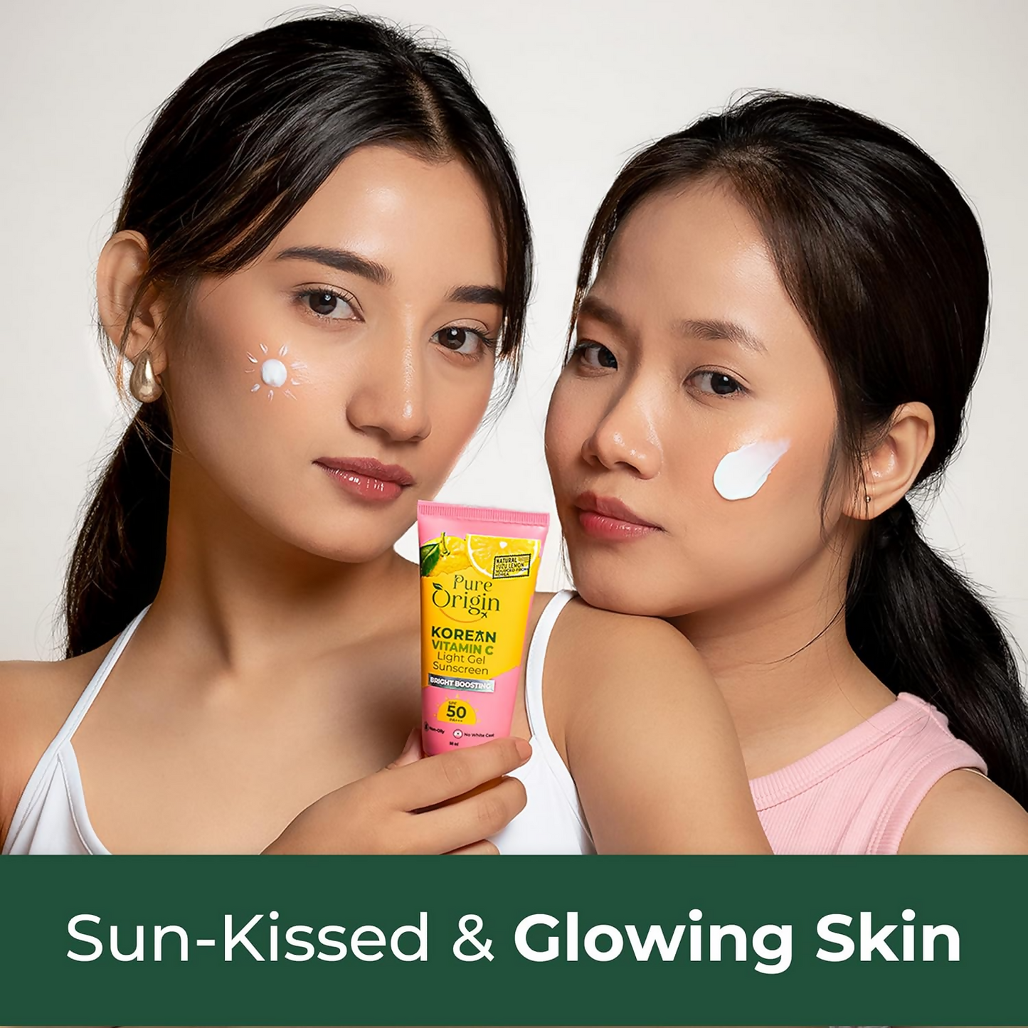 Pure Origin Korean Vitamin C Bright Boosting Light Gel Sunscreen SPF 50 PA++++