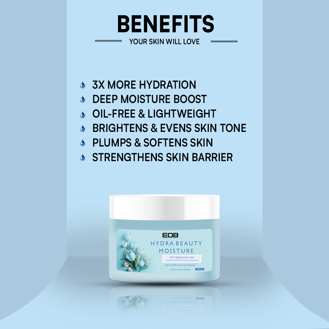 EOB Hydra Beauty Moisture 3% Hyaluronic Acid