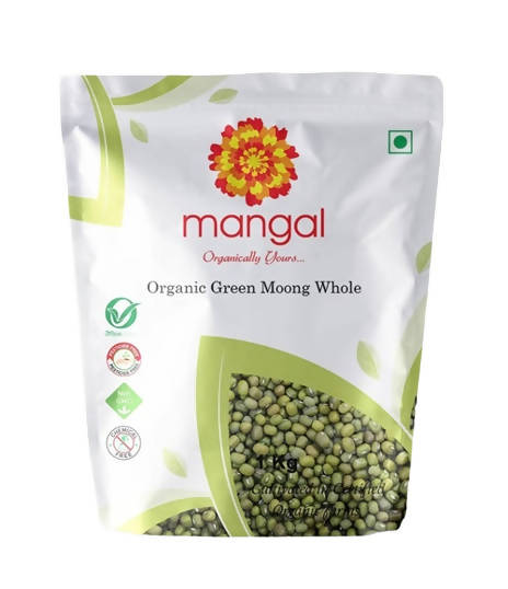 Mangal Organics Green Moong Whole