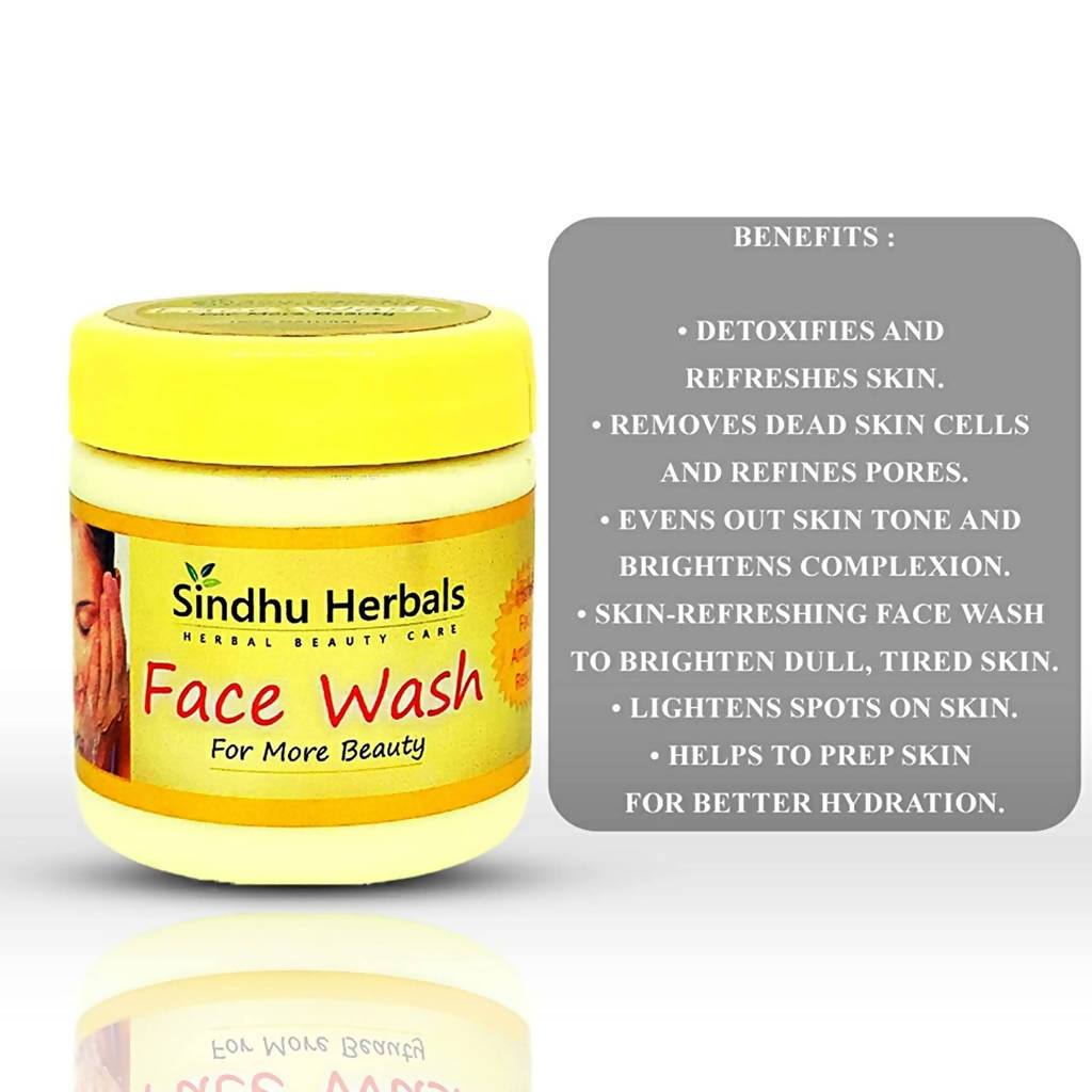 Sindhu Herbals Face Wash - For More Beauty