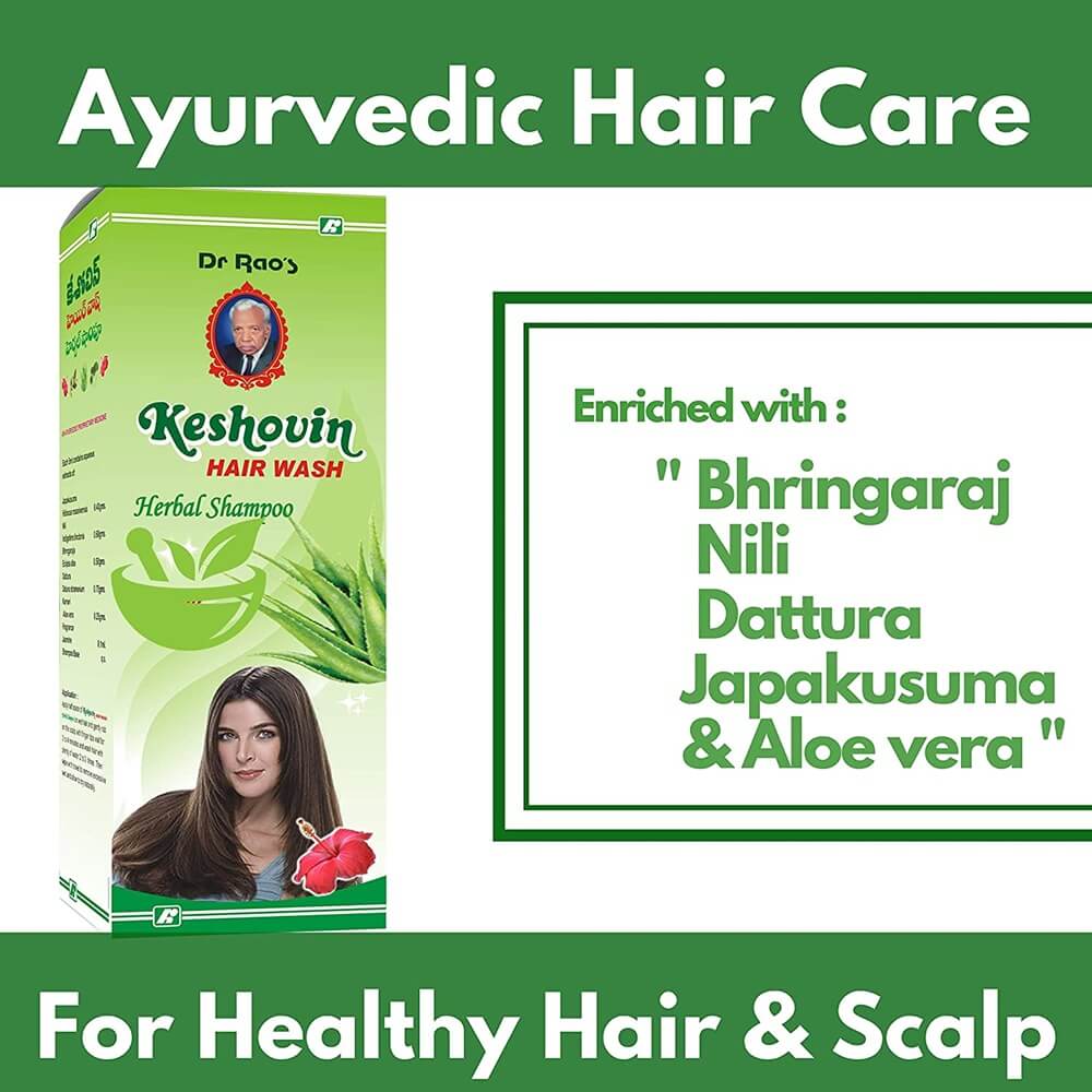 Dr.Rao's Keshovin Hair Wash Herbal Shampoo