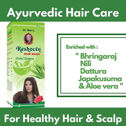 Dr.Rao's Keshovin Hair Wash Herbal Shampoo