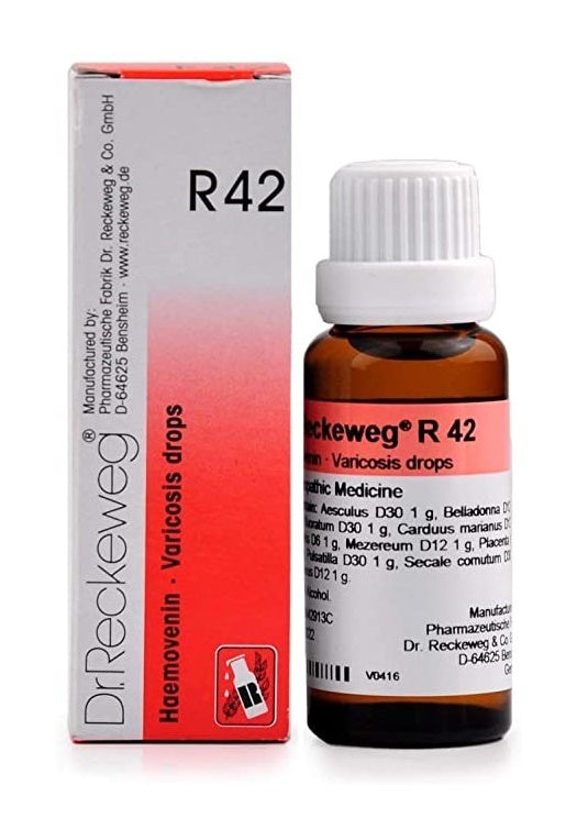 Buy Dr. Reckeweg R42 Varicosis Drop from DrMediCart, Ship from India to USA