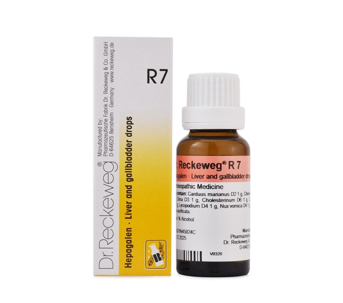 Buy Dr. Reckeweg R7 Liver And Gallbladder Drops from DrMediCart, Ship from India to USA