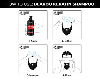 Beardo Keratin Shampoo for Men - DrMediCart