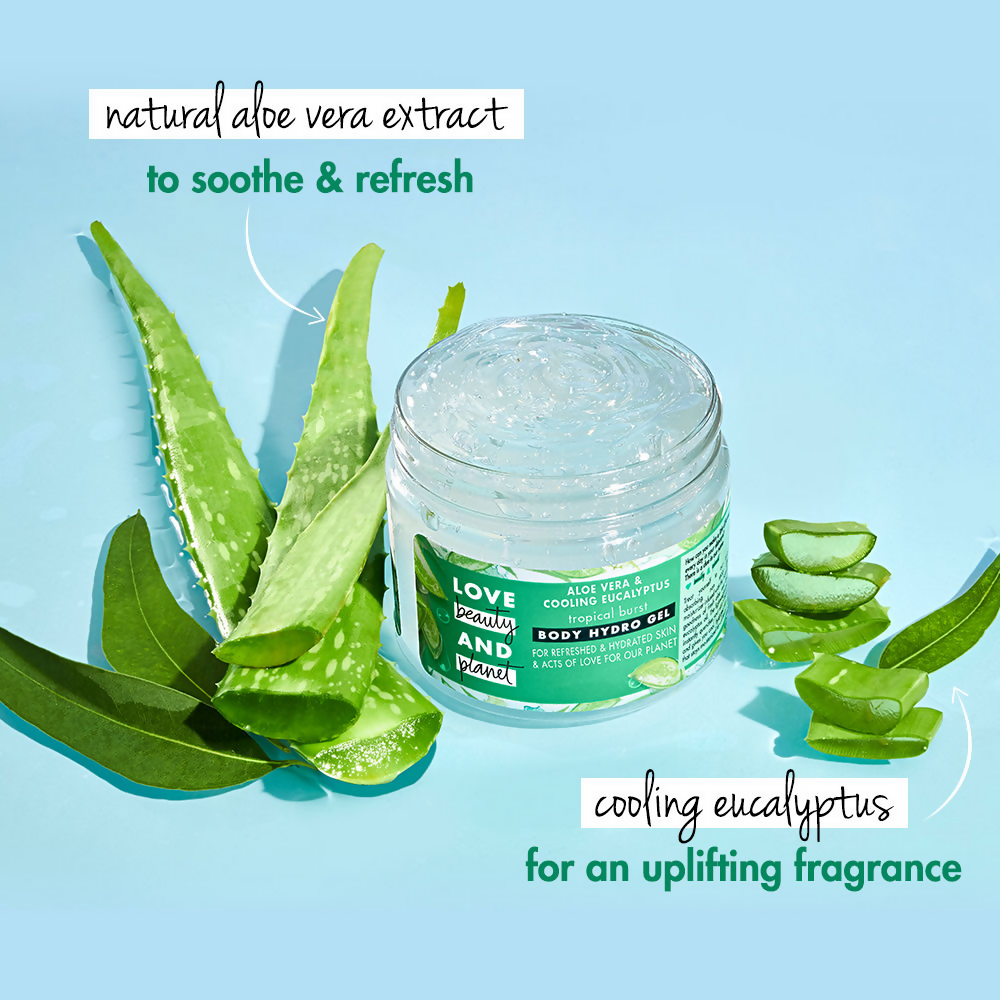 Buy Love Beauty And Planet Aloe Vera & Eucalyptus Hydro Body Gel from DrMediCart, Ship from India to USA