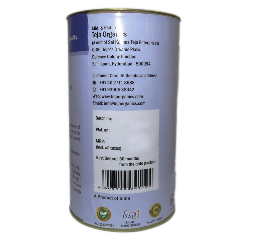 Teja Organics Chamomile Lavender Tea - Drmedicart