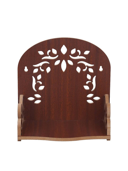 eCraftIndia Brown Design Wooden Temple