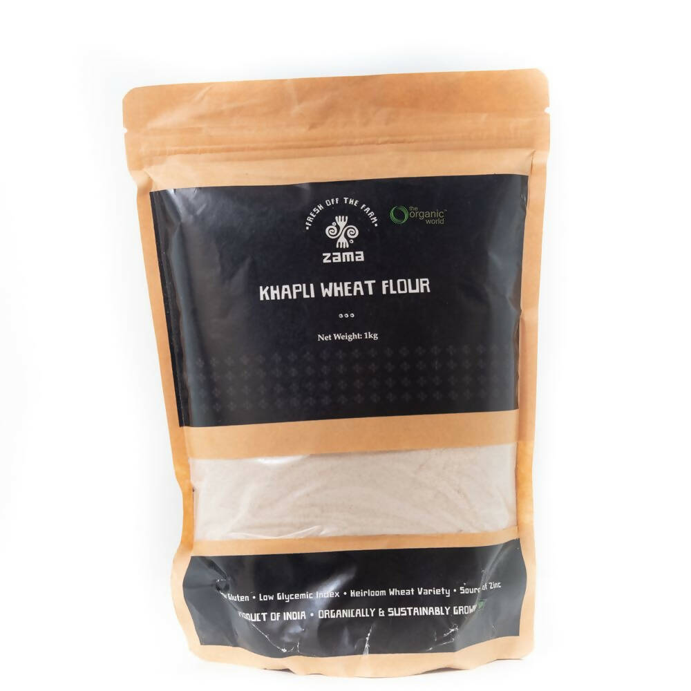 Buy Zama Organics Khapli Wheat Flour from DrMediCart, Ship from India to USA