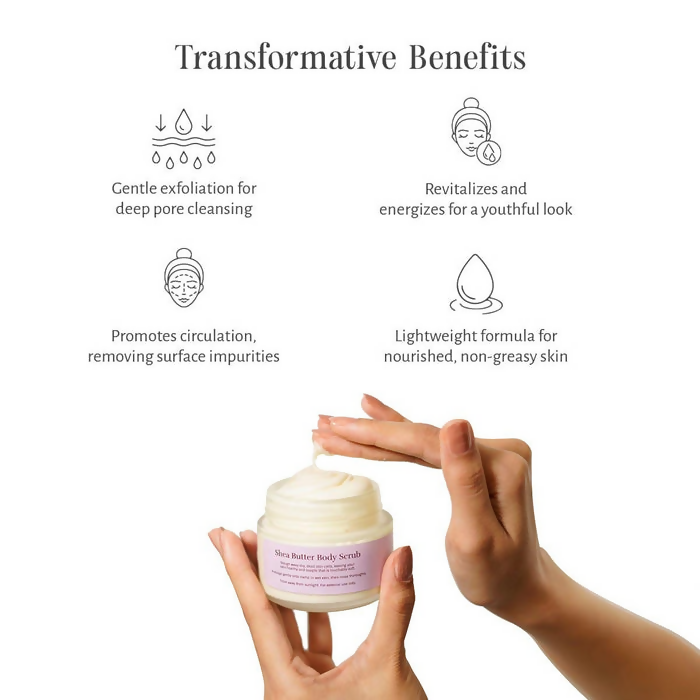 Shankara by Sri Sri Tattva Shea Butter Body Scrub