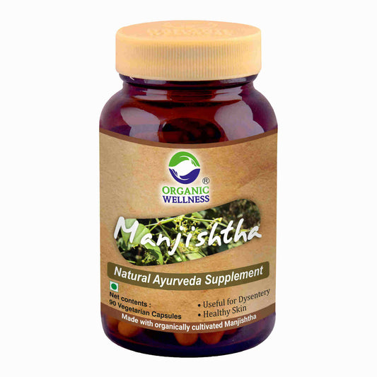 Organic Wellness Manjishtha Vegetarian Capsules