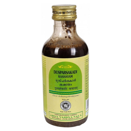 Buy Kottakkal Arya Vaidyasala Dusparsakadi Kashayam  -  Ayurvedic Remedy for Painful Hemorrhoids from DrMediCart, Ship from India to USA
