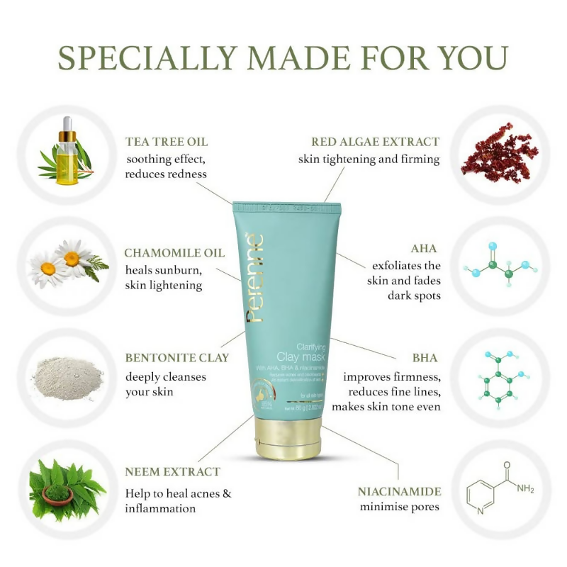 Perenne Clarifying Clay Mask