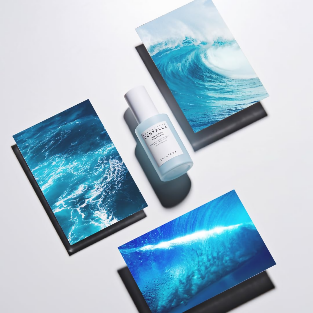 SKIN1004 Madagascar Centella Hyalu-Cica Blue Serum