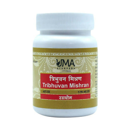 Uma Ayurveda Tribhuvan Mishran Tablets