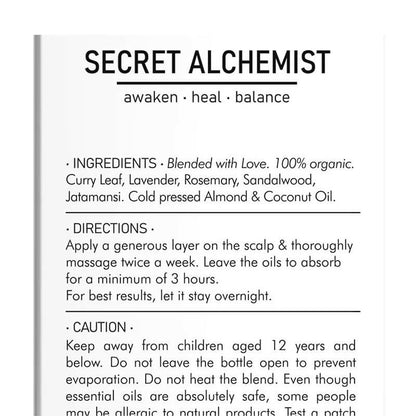 Secret Alchemist Revive Anti Hairfall Oil