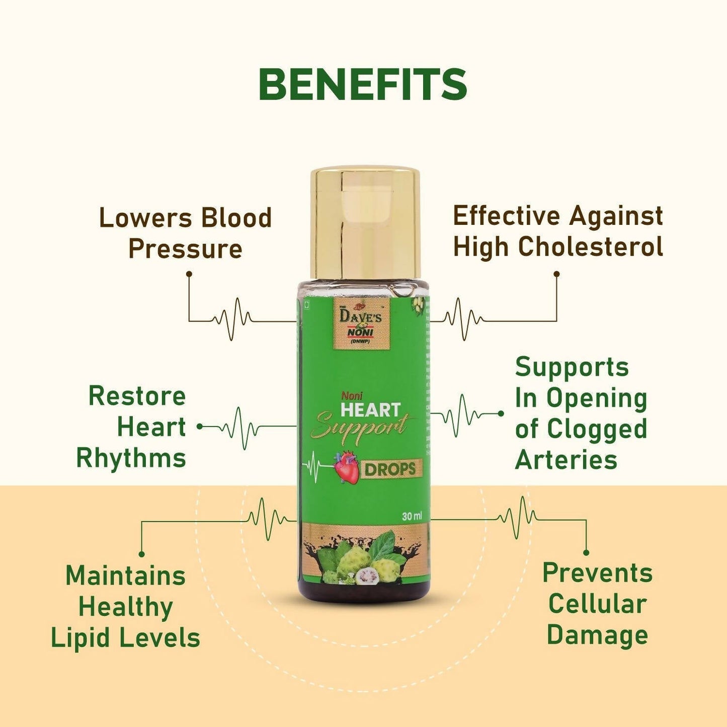 The Dave's Noni Heart Support Drops - Drmedicart
