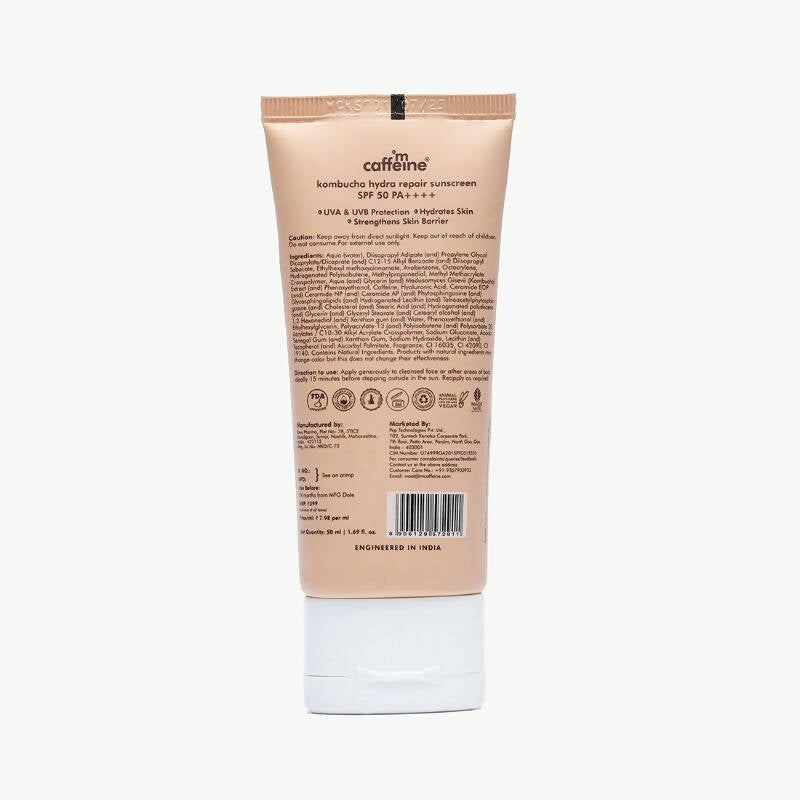 mCaffeine Kombucha Hydra Repair Sunscreen SPF50 PA++++